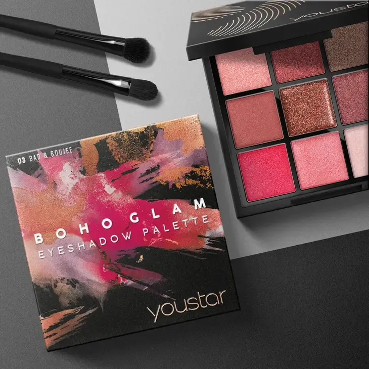 Youstar Boho Glam Eyeshadow palette 03 Bath and Boujee 03