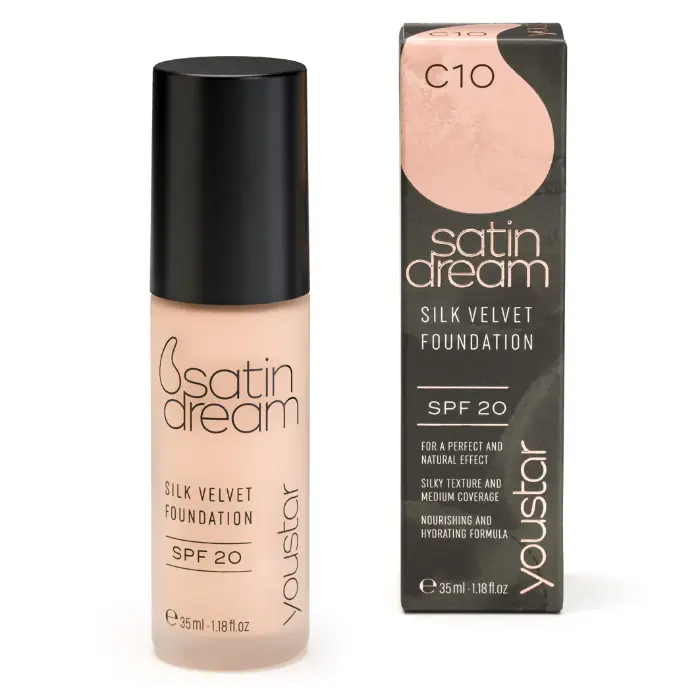 Satin Cream Foundation SPF20 C10