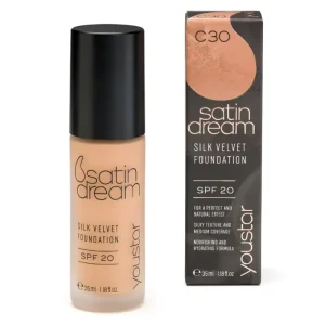 Satin Cream Foundation SPF20 C30
