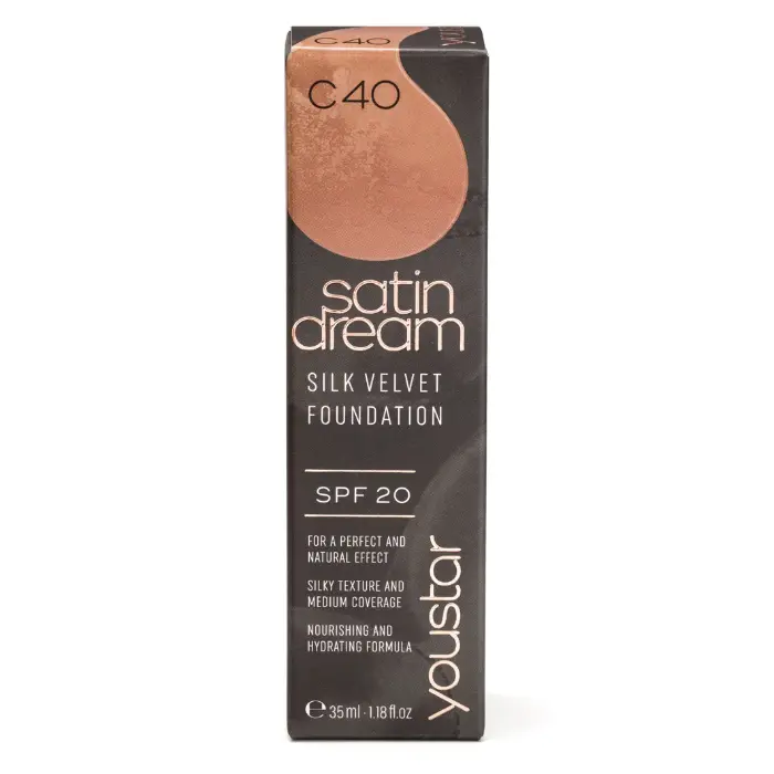 Satin Cream Foundation SPF20 C40