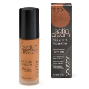 Satin Cream Foundation SPF20 C50