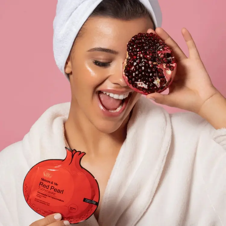 5x Pomegranate Sheetmasks