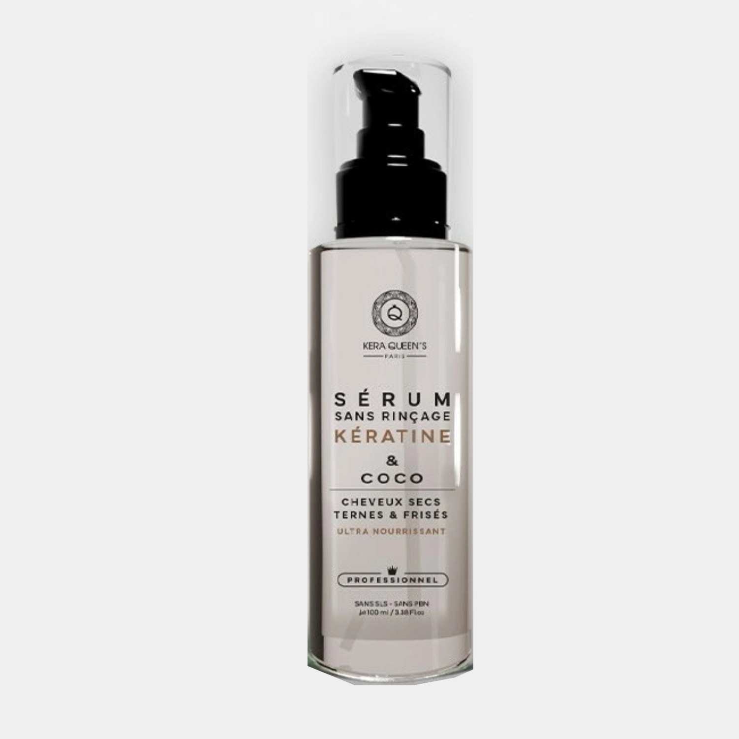 Professional Hair Serum Keratin and Coconut Oil