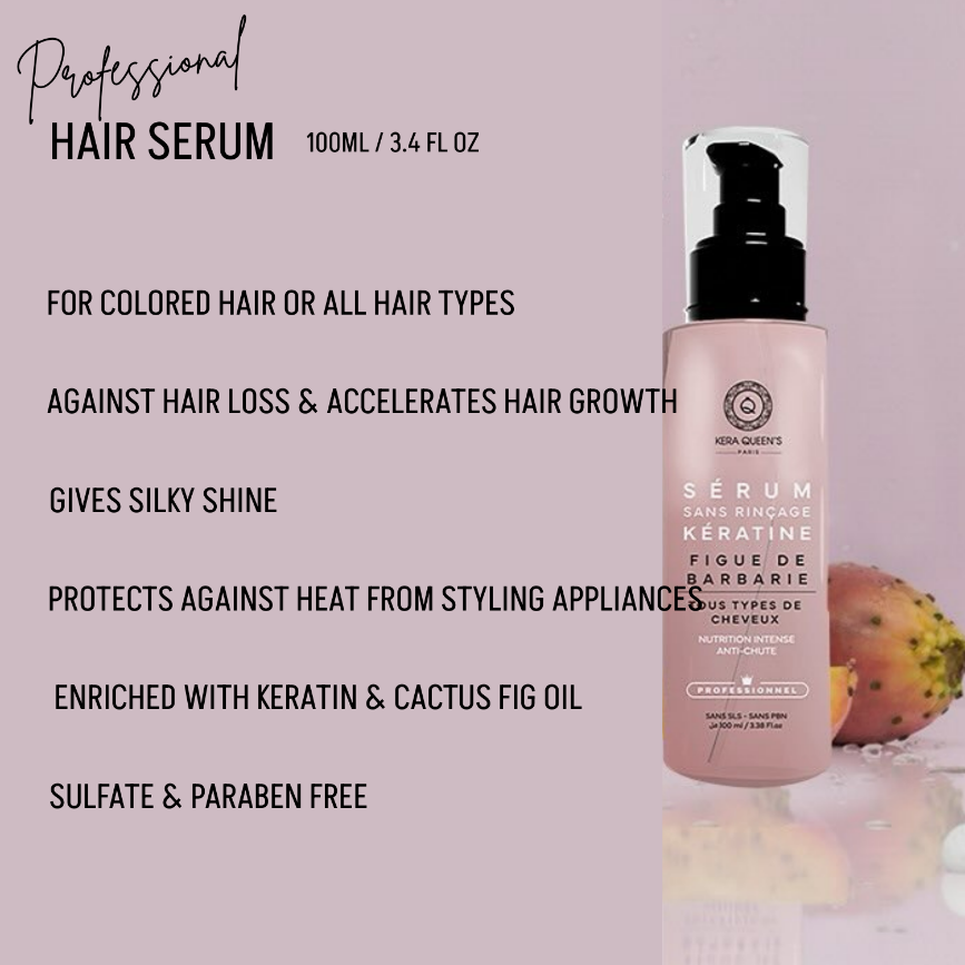 Hair Serum Keratin and Cactus Fig Oil