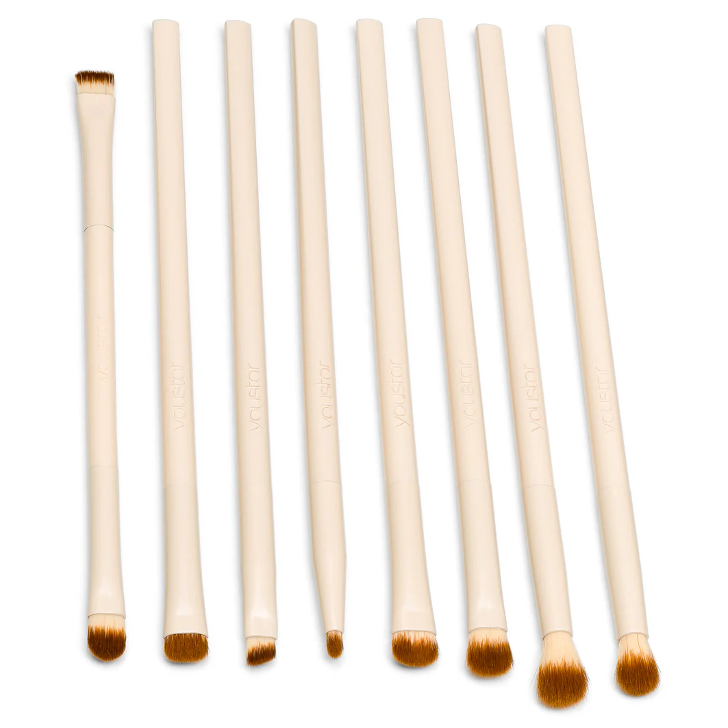 Youstar | For Your Eyes Only - EyeBrush Set - 9 delig - Vegan